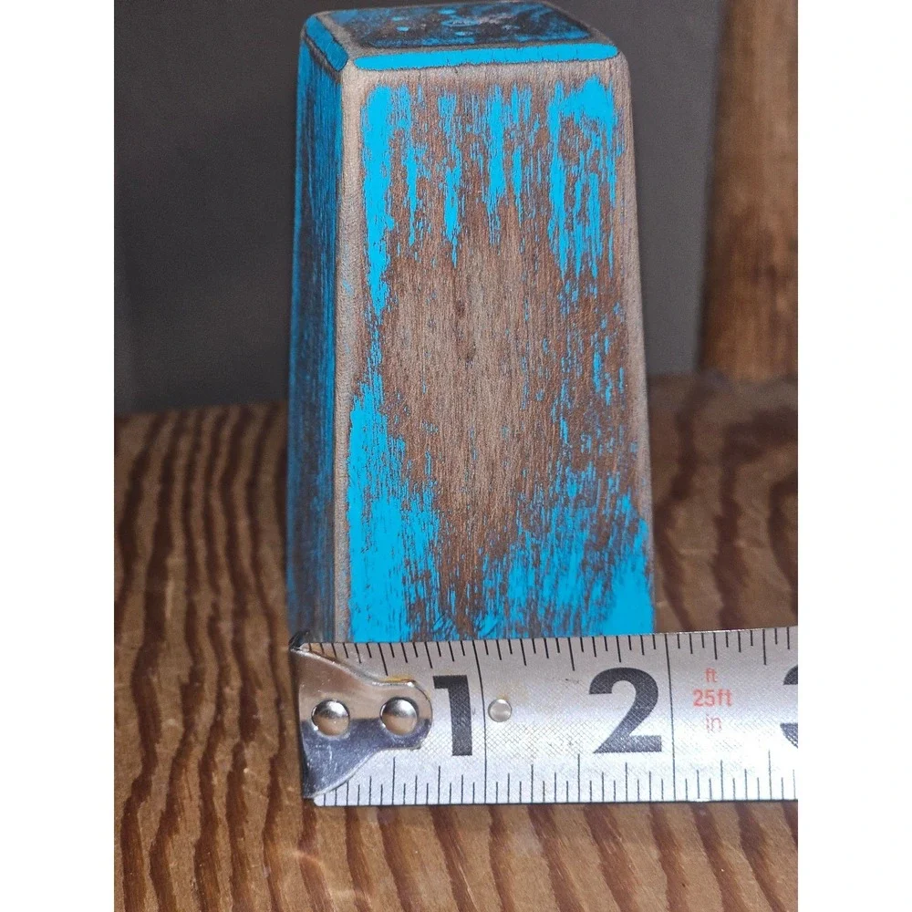 Vintage Wooden Salt Shaker Pepper Shaker Set  Wood 4
